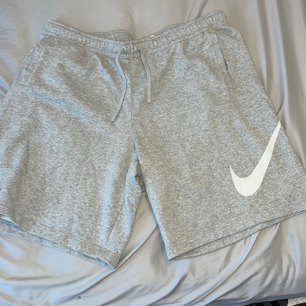 Gray Nike shorts